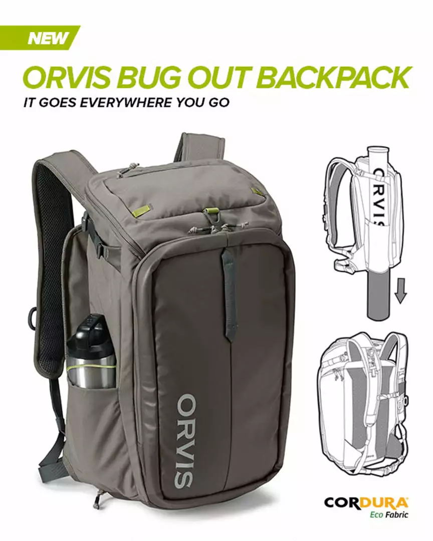 Orvis Bug-Out Fly Fishing Backpack | 25L 3 Orvis Bug-Out Fly Fishing Backpack | 25L