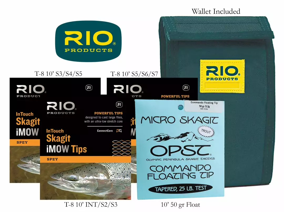 Echo OHS 7wt 10'4" Outfit - 4wt Trout Spey Skagit, SA Scandi, Or Both 9 Echo OHS 7wt 10'4" Outfit - 4wt Trout Spey Skagit, SA Scandi, Or Both