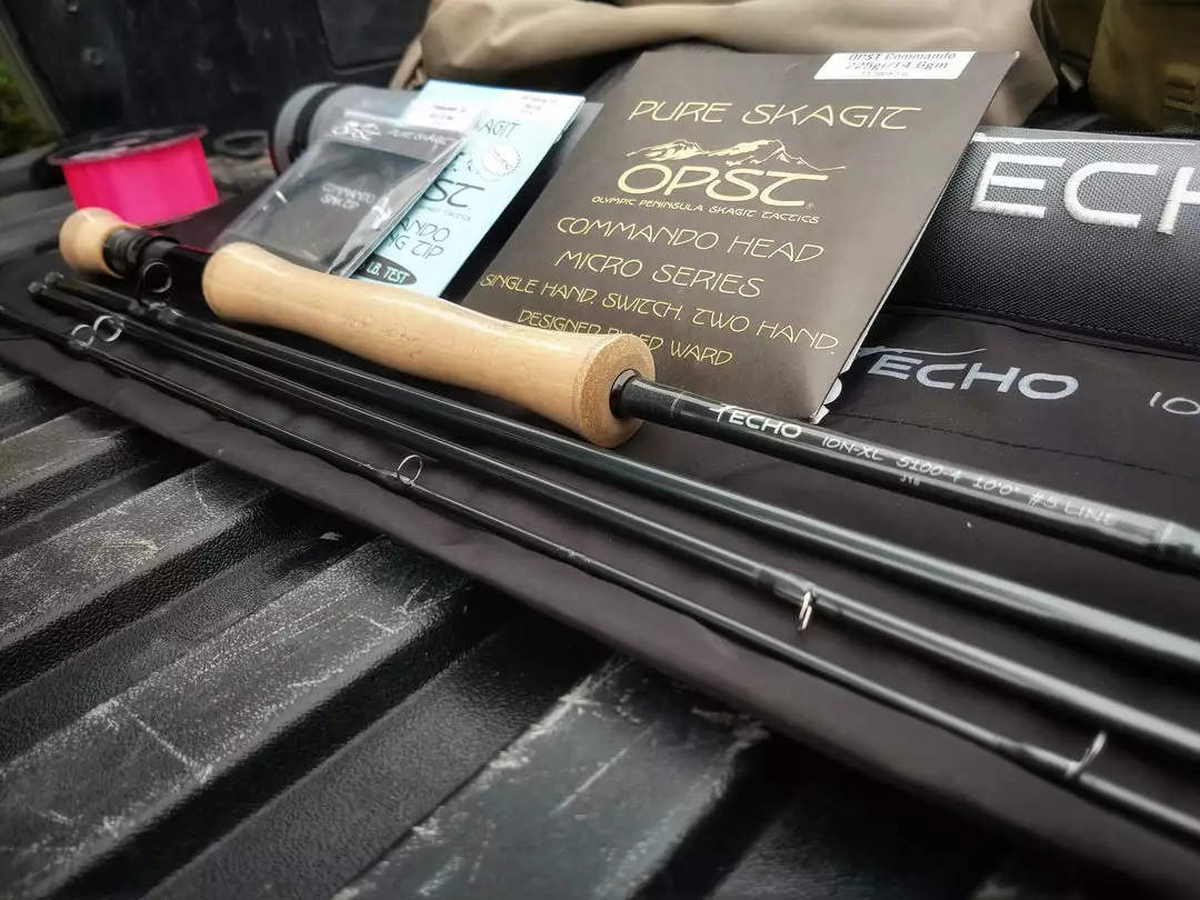 Echo Ion XL 5wt 10' Single Hand Spey OPST Outfit 12 Echo Ion XL 5wt 10' Single Hand Spey OPST Outfit