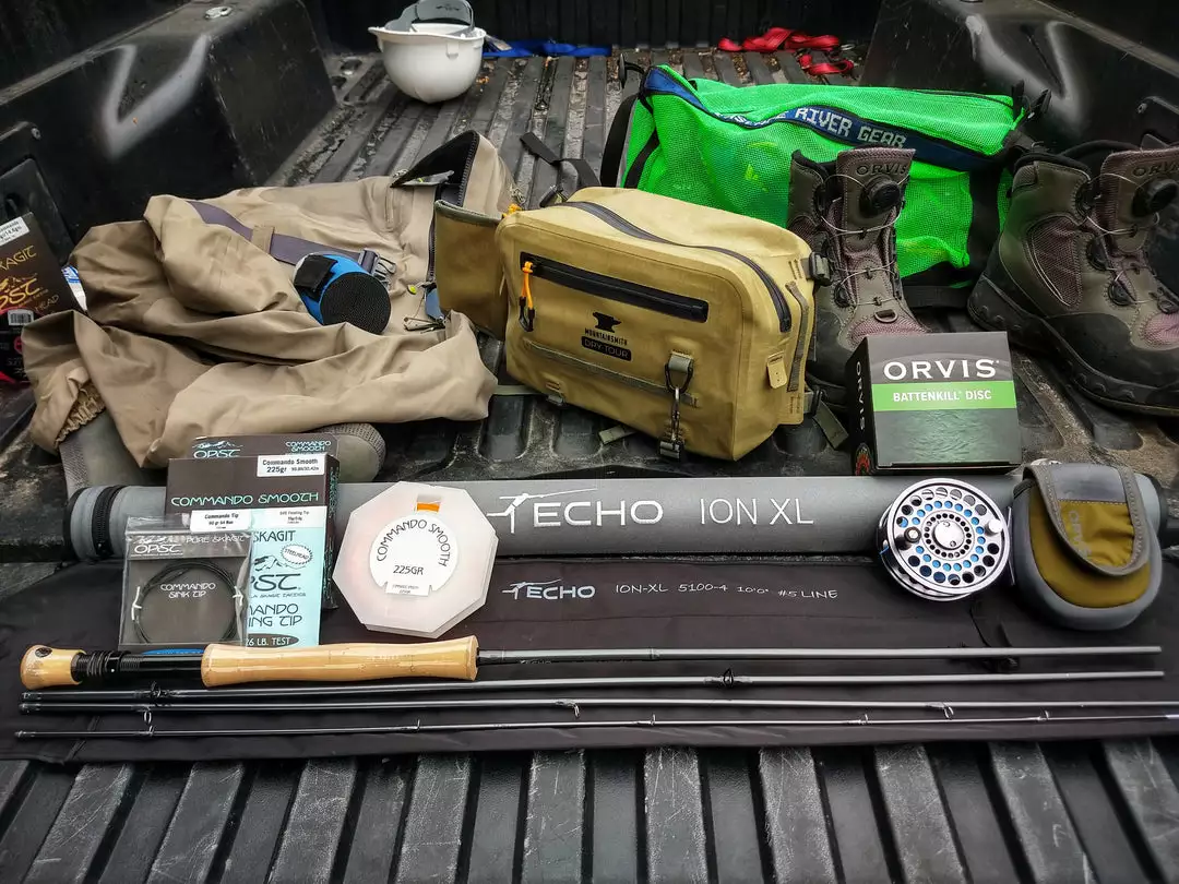 Echo Ion XL 5wt 10' Single Hand Spey OPST Outfit 5 Echo Ion XL 5wt 10' Single Hand Spey OPST Outfit