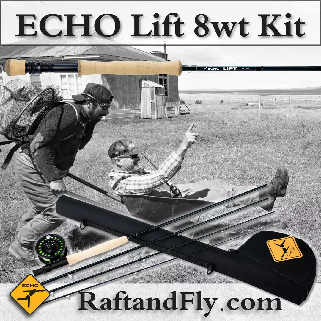 Echo Lift Kit Outfit 8wt 9'0" 3 Echo Lift Kit Outfit 8wt 9'0"