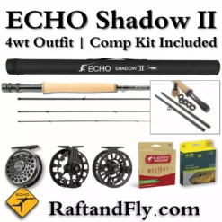 Echo Shadow II 4wt Outfit Free Competition Kit - Add Line And Reel
