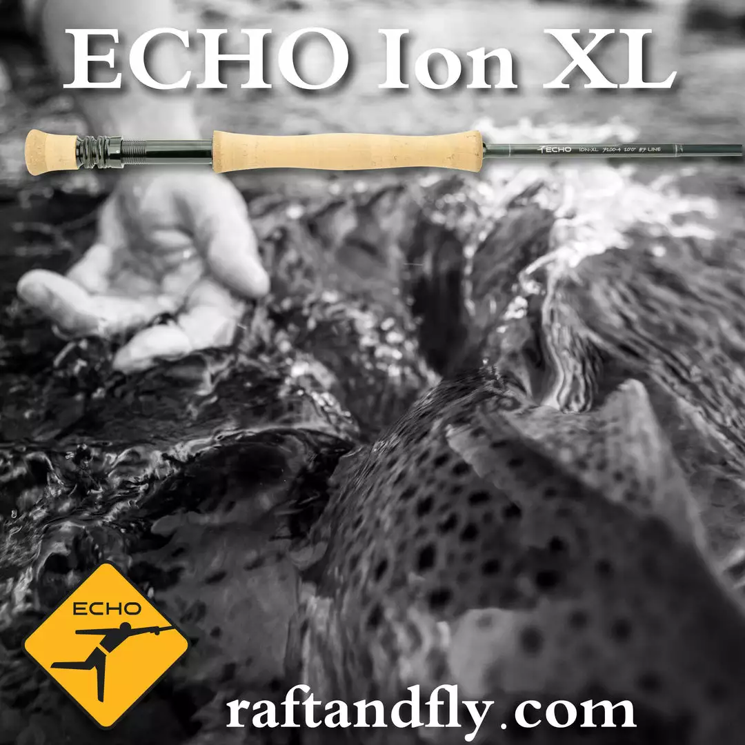 Echo Ion XL 6wt 10'0" Fly Rod 3 Echo Ion XL 6wt 10'0" Fly Rod