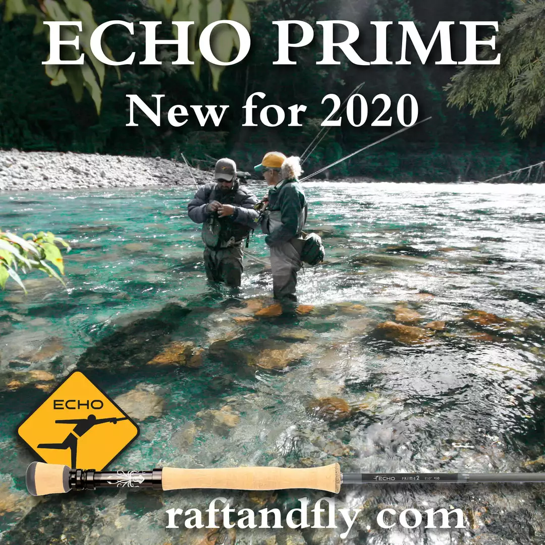 Echo Prime 10wt 8'10" 2-Piece Fly Rod 3 Echo Prime 10wt 8'10" 2-Piece Fly Rod