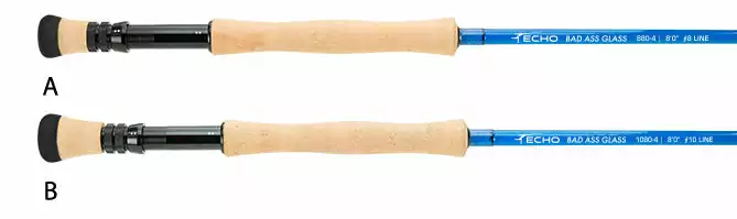 Echo B.A.G. Quickshot 8wt 8'0" Glass Fly Rod 5 Echo B.A.G. Quickshot 8wt 8'0" Glass Fly Rod
