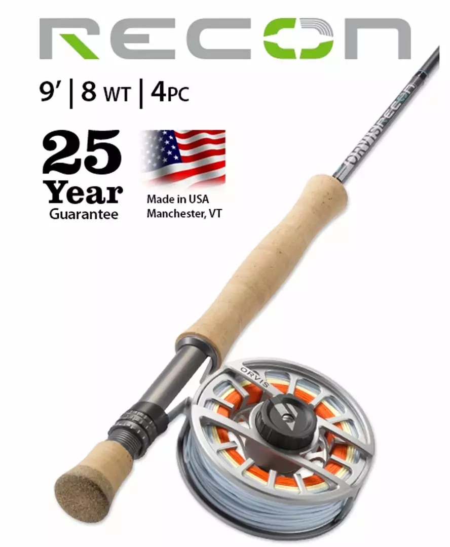 New 2020 Orvis Recon 2 Saltwater | 8wt 9'0" 3 New 2020 Orvis Recon 2 Saltwater | 8wt 9'0"