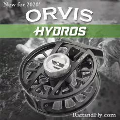 Orvis Hydros IV Fly Reel 7-9wt Black - (New 2020 Model)