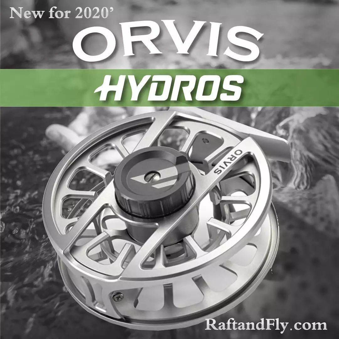 Orvis Hydros III Fly Reel 5-7wt Silver - (New 2020 Model) 3 Orvis Hydros III Fly Reel 5-7wt Silver - (New 2020 Model)