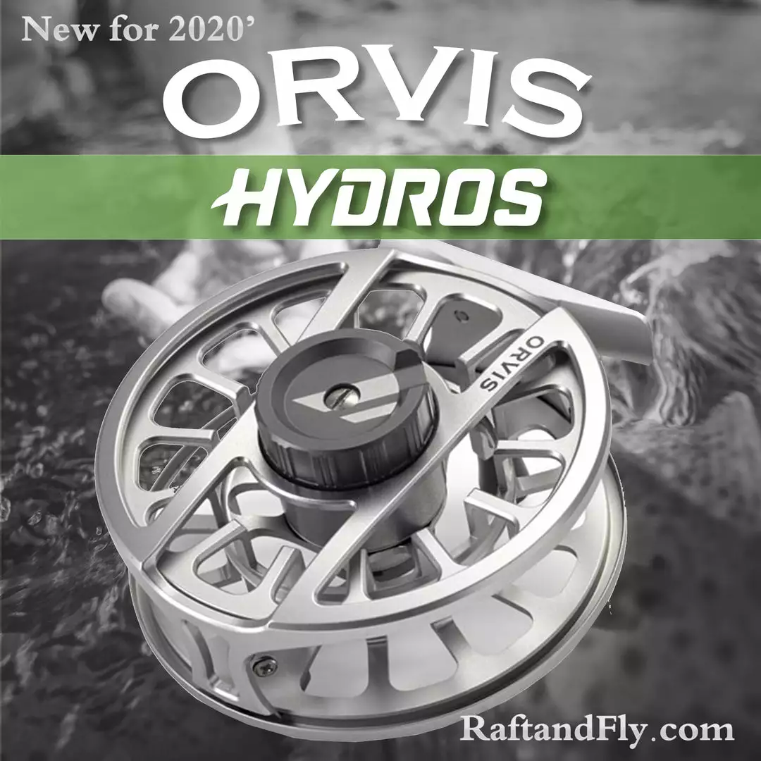 Orvis Hydros IV Fly Reel 7-9wt Silver 3 Orvis Hydros IV Fly Reel 7-9wt Silver