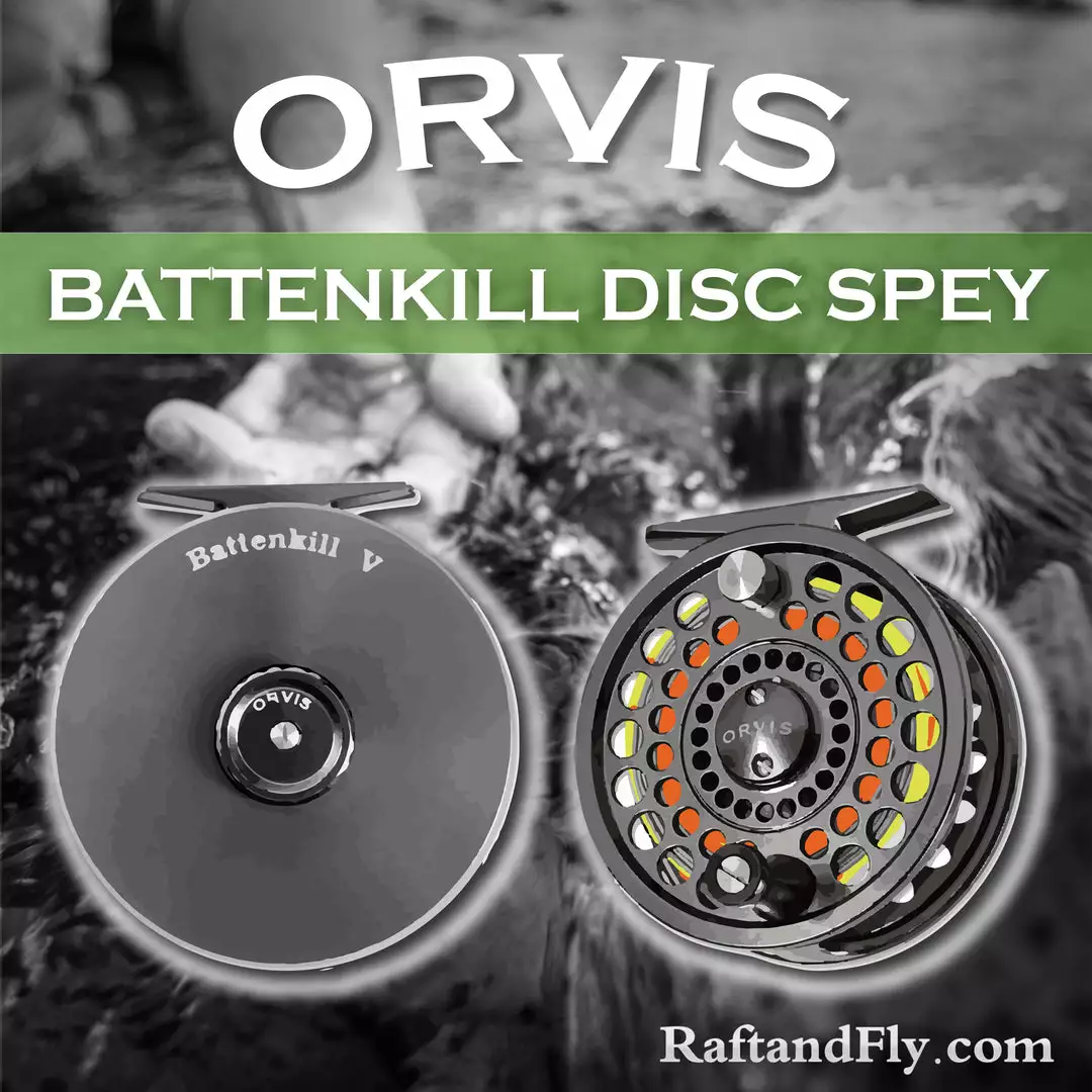 Orvis Battenkill V Disc Spey 9-11wt Spey Reel 9 Orvis Battenkill V Disc Spey 9-11wt Spey Reel