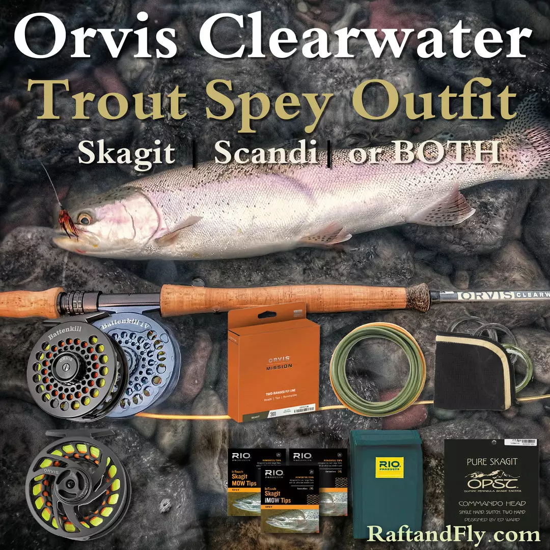 Orvis Clearwater 3wt Trout Spey Outfit 11'4" 3 Orvis Clearwater 3wt Trout Spey Outfit 11'4"