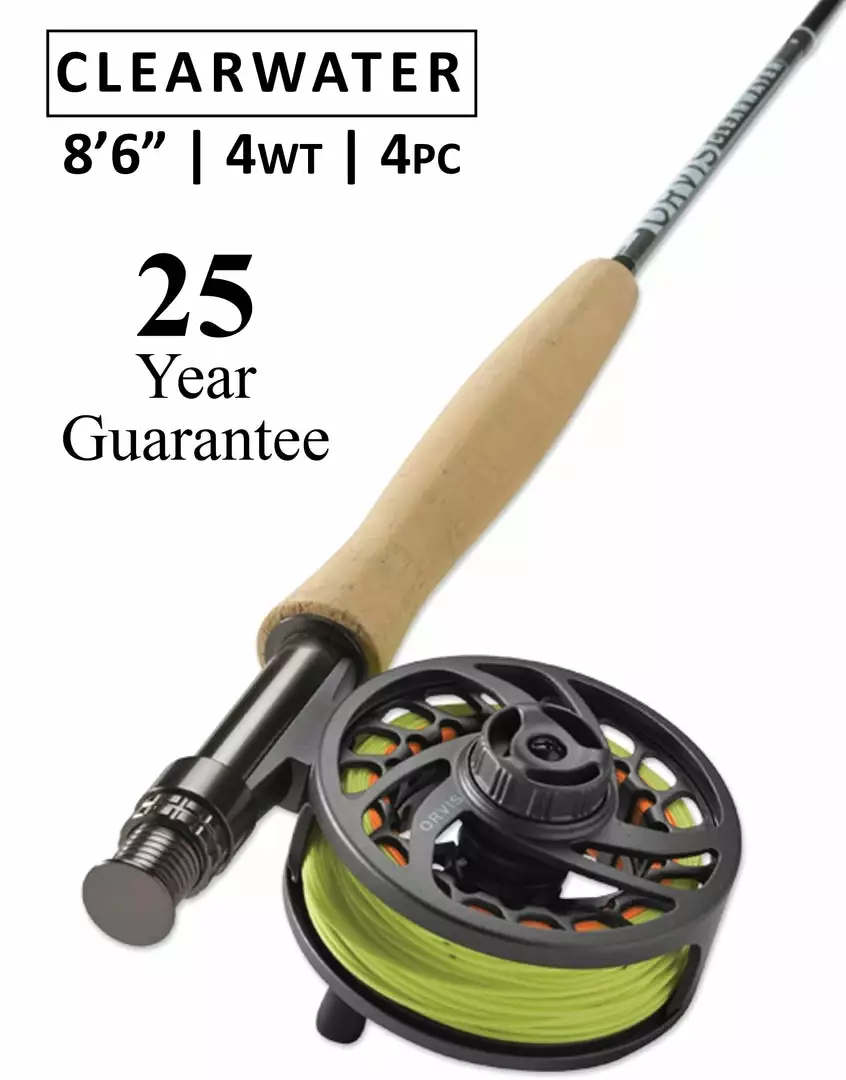Orvis Clearwater 4wt 8'6" 3 Orvis Clearwater 4wt 8'6"