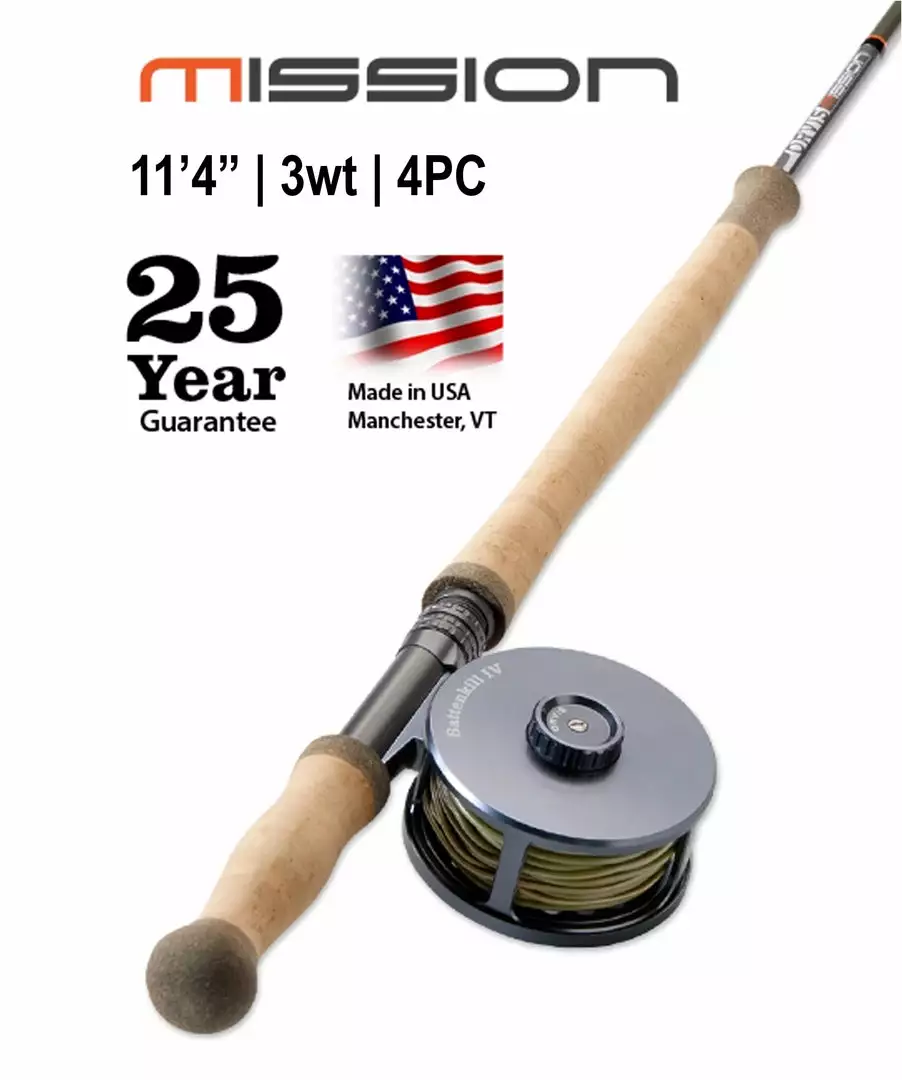Orvis Mission Two-Handed, 3-Weight 11'4" Trout Spey 3 Orvis Mission Two-Handed, 3-Weight 11'4" Trout Spey