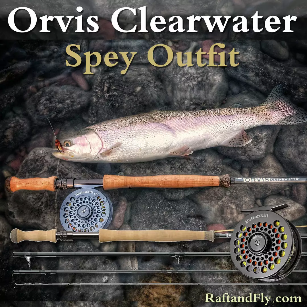 Orvis Clearwater 4wt Trout Spey Outfit 11'4" 13 Orvis Clearwater 4wt Trout Spey Outfit 11'4"