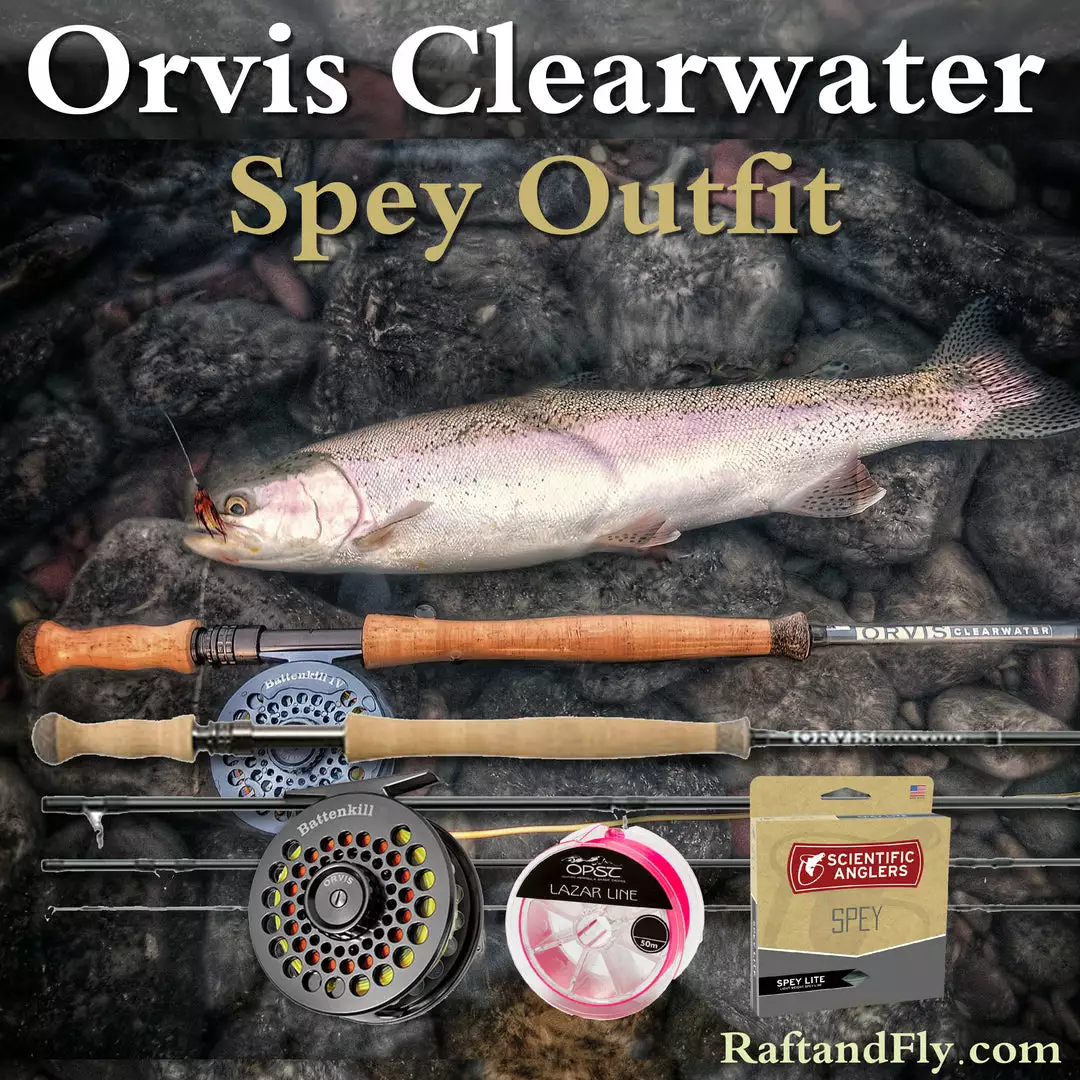 Orvis Clearwater 3wt Trout Spey Outfit 11'4" 28 Orvis Clearwater 3wt Trout Spey Outfit 11'4"