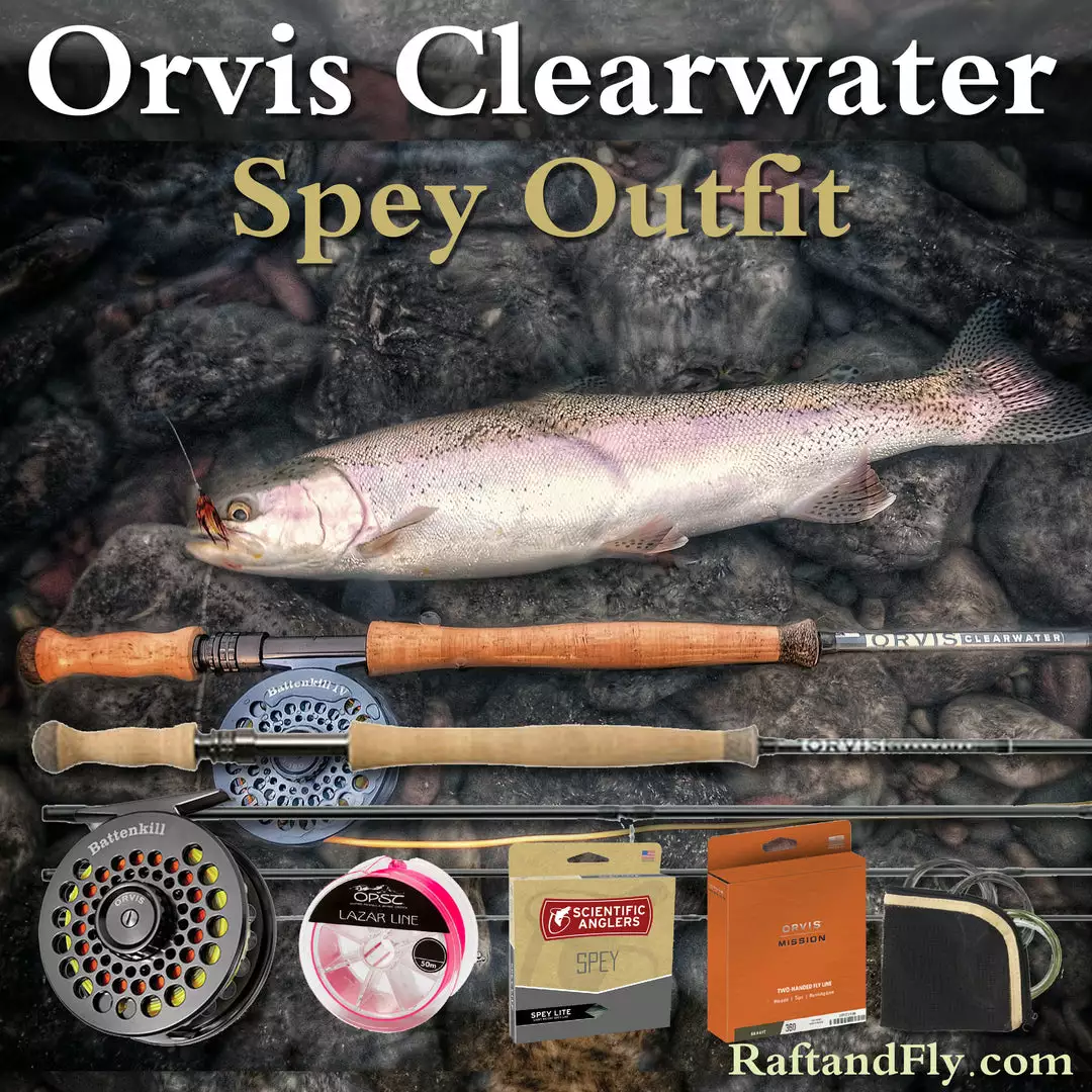 Orvis Clearwater 3wt Trout Spey Outfit 11'4" 27 Orvis Clearwater 3wt Trout Spey Outfit 11'4"