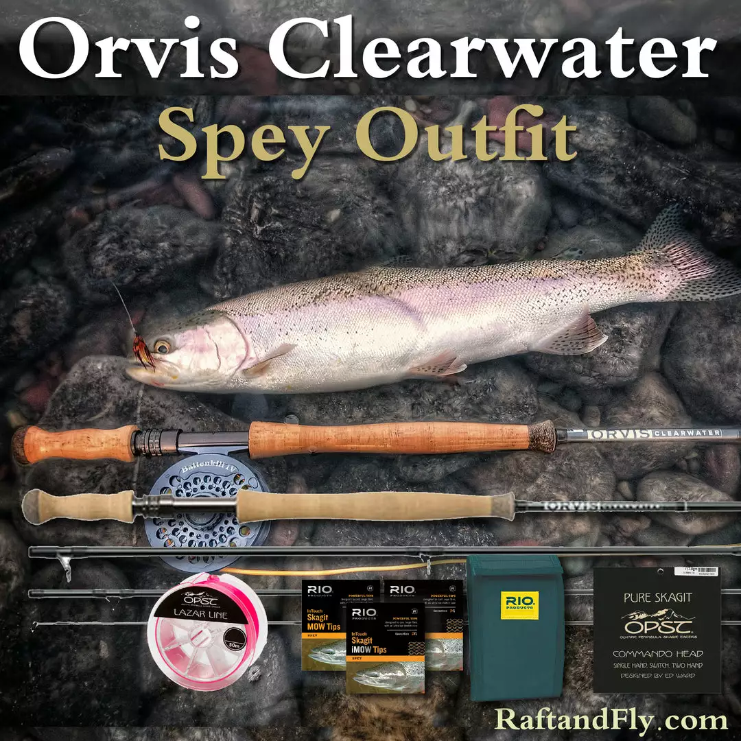 Orvis Clearwater 3wt Trout Spey Outfit 11'4" 19 Orvis Clearwater 3wt Trout Spey Outfit 11'4"