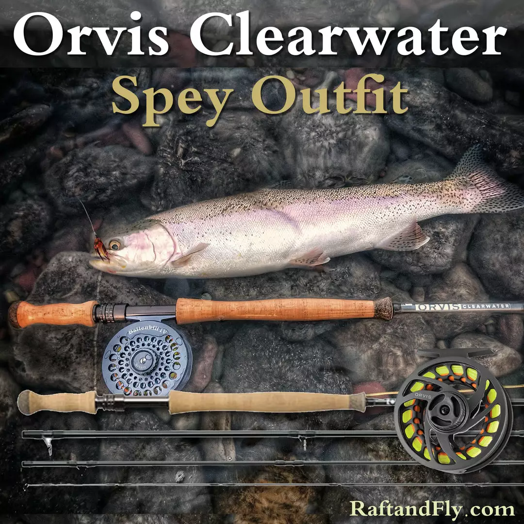 Orvis Clearwater 4wt Trout Spey Outfit 11'4" 12 Orvis Clearwater 4wt Trout Spey Outfit 11'4"