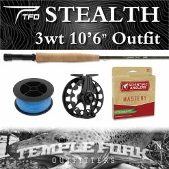TFO Stealth Euro Nymph 3wt 10'6