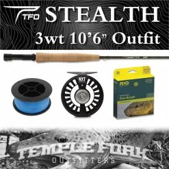 TFO Stealth Euro Nymph 3wt 10'6