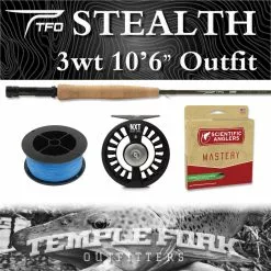 TFO Stealth Euro Nymph 3wt 10'6