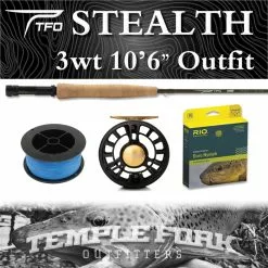 TFO Stealth Euro Nymph 3wt 10'6