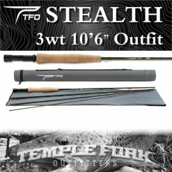 TFO Stealth Euro Nymph 3wt 10'6