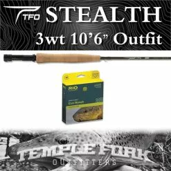 TFO Stealth Euro Nymph 3wt 10'6