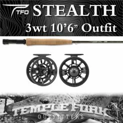 TFO Stealth Euro Nymph 3wt 10'6