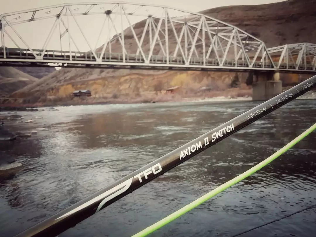 Temple Fork Outfitters TFO Axiom II Switch 6wt 11'0" Outfit 5 Temple Fork Outfitters TFO Axiom II Switch 6wt 11'0" Outfit