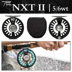 TFO NXT Black Label II 5/6wt Fly Reel Temple Fork Outfitters