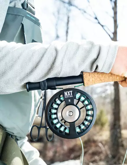 TFO NXT Black Label I 3/4wt Fly Reel Temple Fork Outfitters 5 TFO NXT Black Label I 3/4wt Fly Reel Temple Fork Outfitters