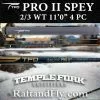 TFO Pro II Spey 2/3wt Trout Spey