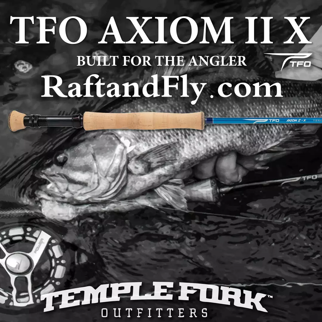 Temple Fork Outfitters TFO Axiom II-X 10wt 3 Temple Fork Outfitters TFO Axiom II-X 10wt