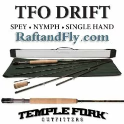 TFO Drift 3wt Switch Convertible Fly Rod Trout Spey Nymph Single Hand