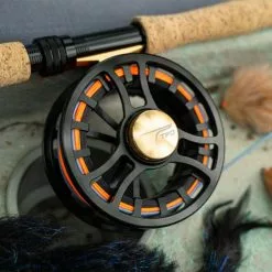 TFO TFR NTR I BG Black 3/4wt Fly Reel Temple Fork Outfitters 10 TFO TFR NTR I BG Black 3/4wt Fly Reel Temple Fork Outfitters